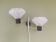 Vintage double wall light from the 60s