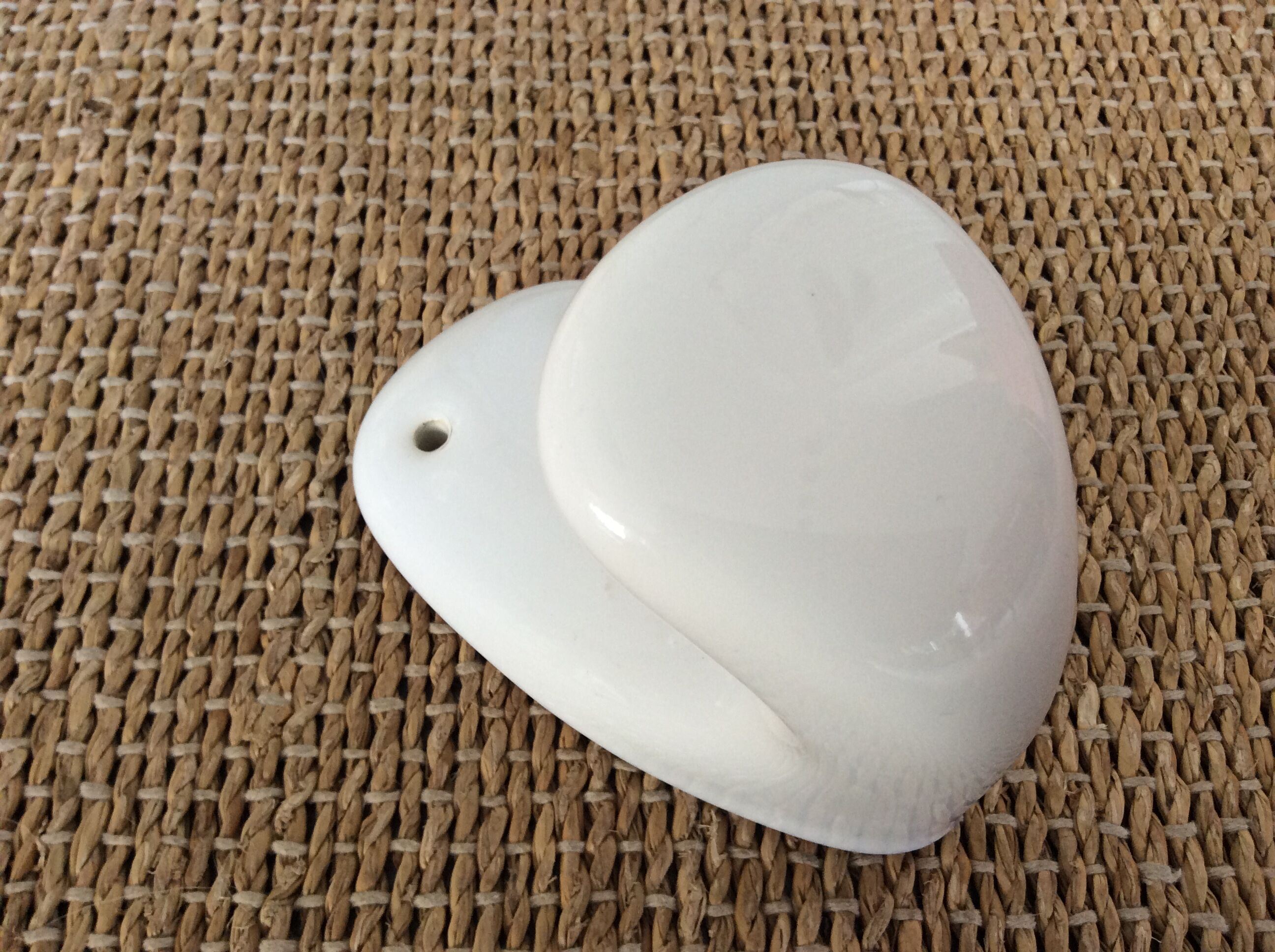 Patère en porcelaine