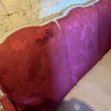 Louis XV style 3-seater sofa