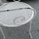 Antique garden furniture in full metal iron
