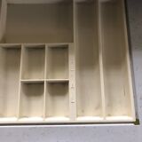 Vintage ATAL metal office with return