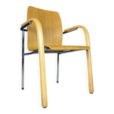 Mid-century dining chair by Stol Kamnik, Yugoslavia, 1980s.