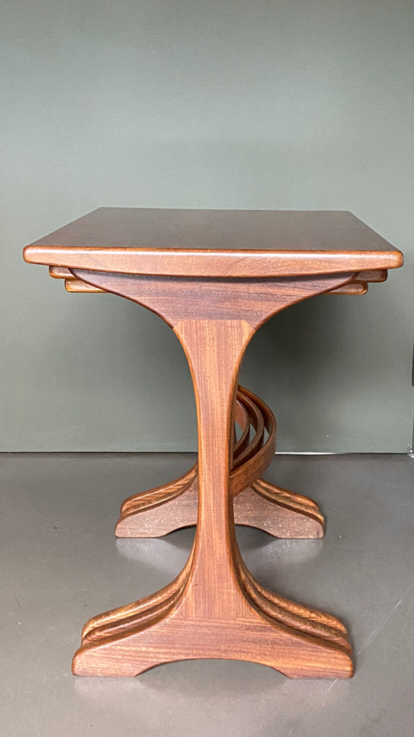 Set of 3 trundle tables G-Plan