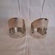 Pair of Paolo Gatti designer bottle holders