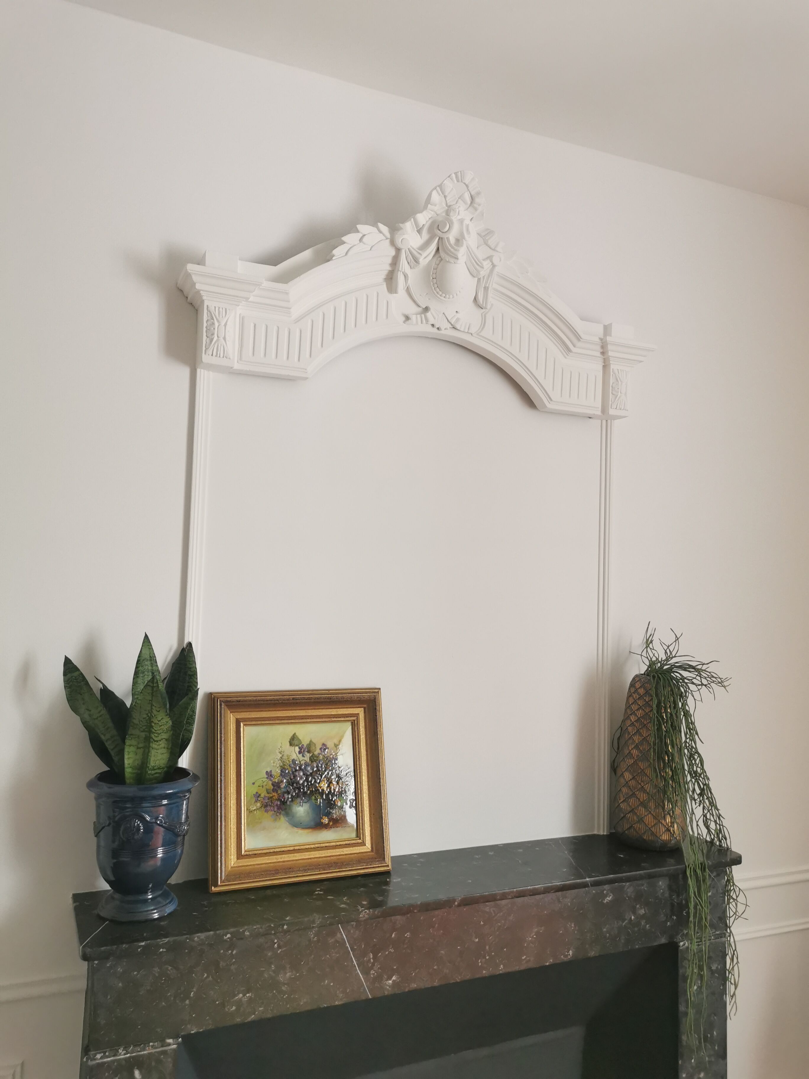 Painting bouquet of flowers CADIOU