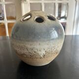 Ceramic flower spike vase 1970
