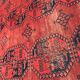 Large carpet former Turkmen afghan handmade 286 X 342 CM
