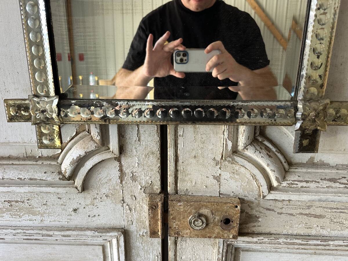 Small Venetian mirror circa 1900