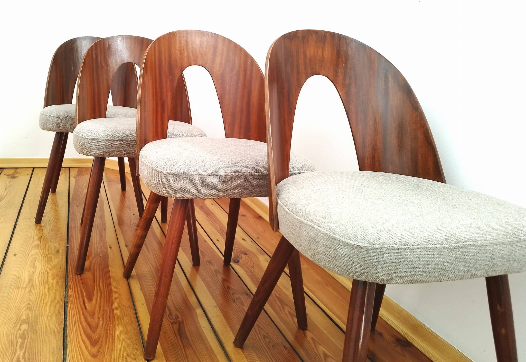 Dining Chairs by A. Suman for Tatra Nabytok, Former Czechoslovakia, 1960s, Set of 4