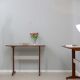 Mid century wood and formica desk 1950s, set of 2