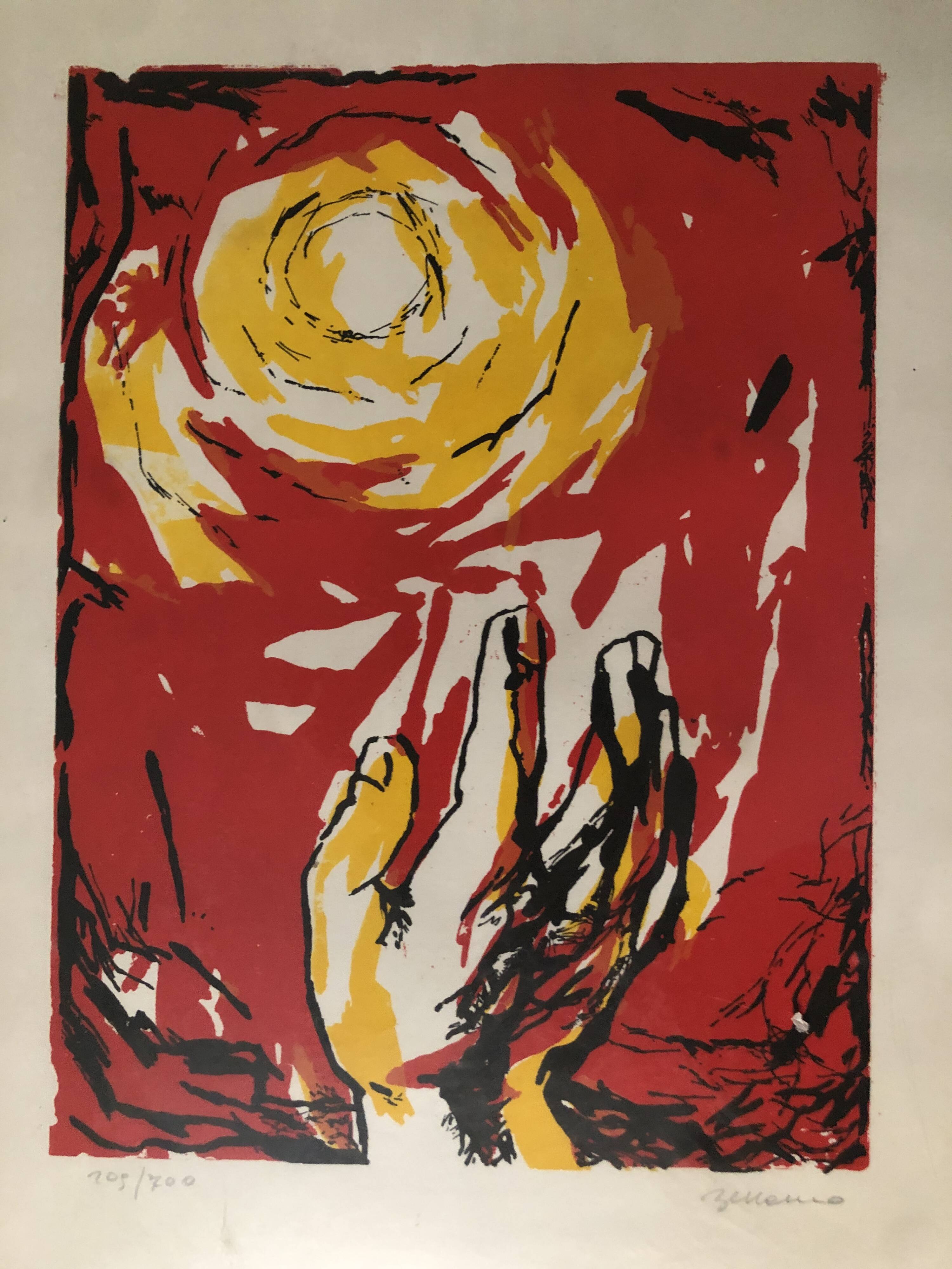Illustration colorée signée numérotée