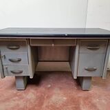 Metal industrial desk
