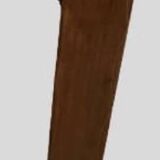 Vintage Scandinavian mirror, solid wood mirror