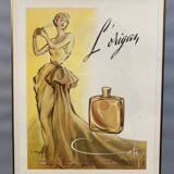 Framed edition for the perfume oregano, by Coty