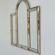 Large decorative Spanish mosaic mirror, 1980s