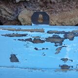 Ancienne étagère murale en bois