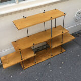 Shelf style industrial, deconstructed