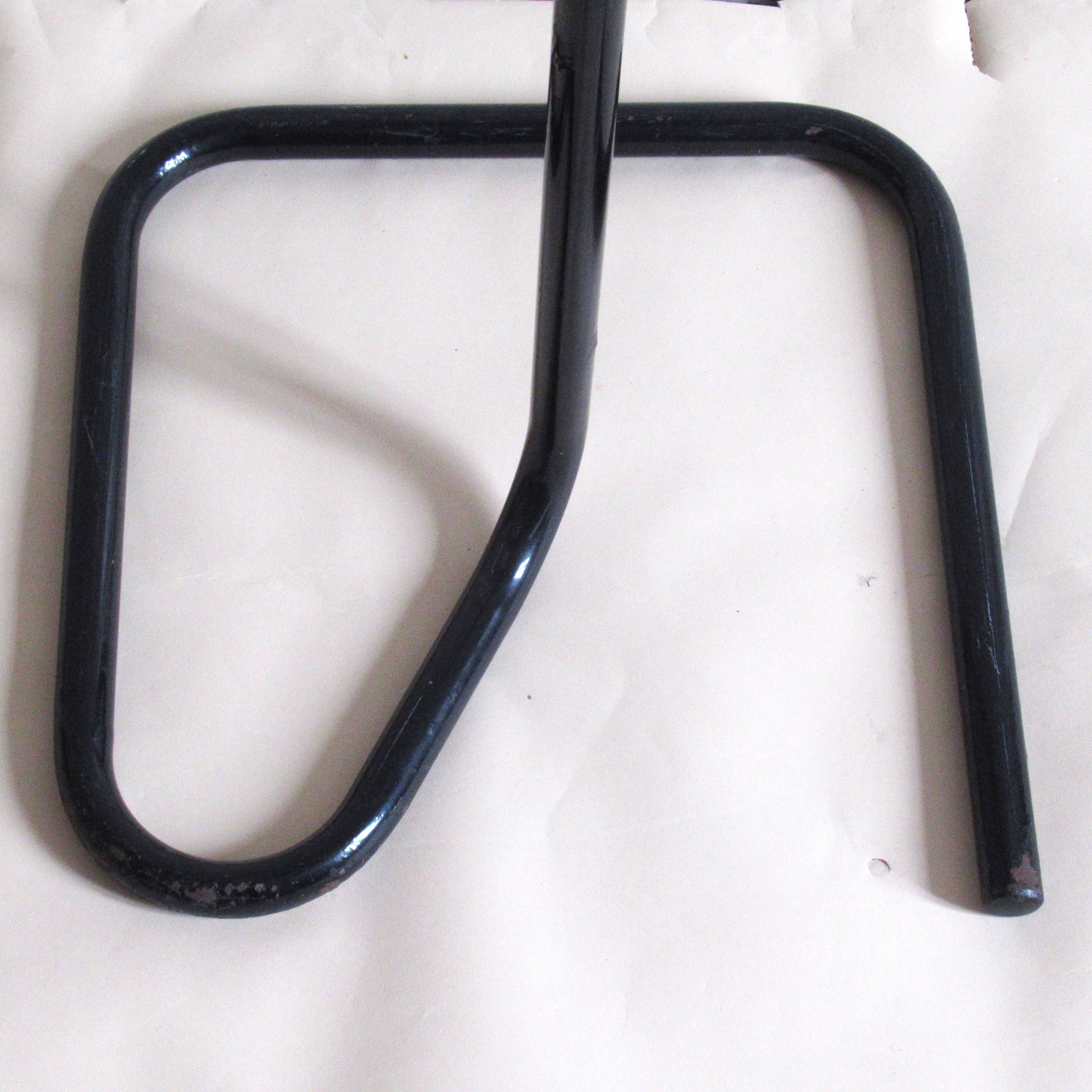 Valet de chambre - Tubular mannequin Black 80s