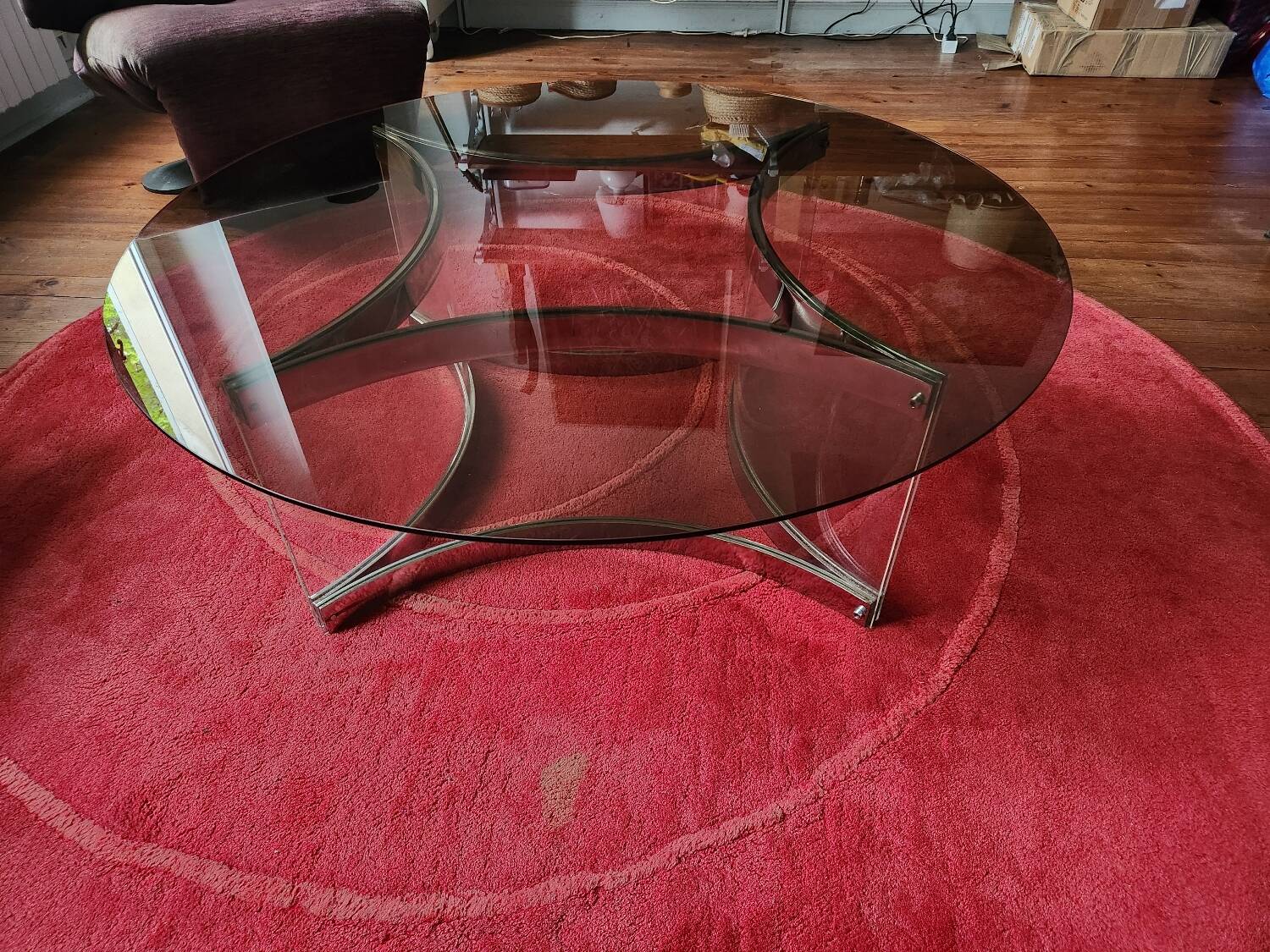 Coffee table by Alessandro Albrizzi from the 1970s.