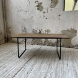 50s modernist oak coffee table