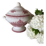 Soup tureen - fruit bowl in Saint Amandinoise ironstone