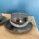 Ceramic set signed Chantal and Thierry Robert
