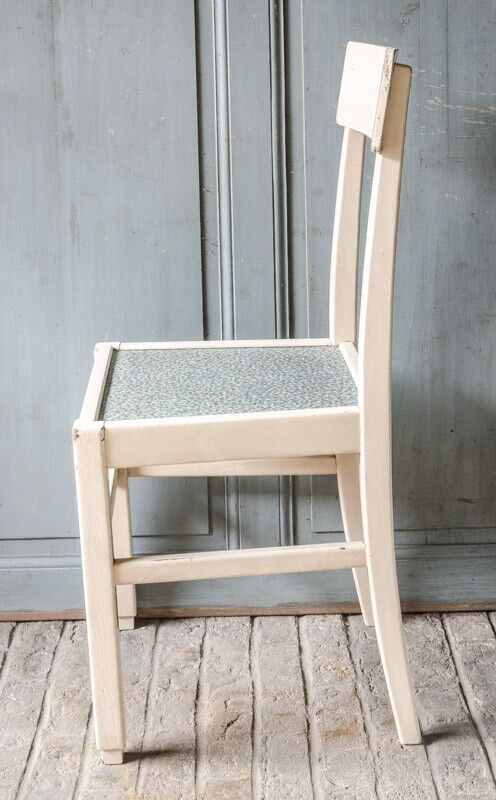 Wooden chair typical 50s