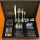 Christofle 48-piece flatware ribbon set, near mint condition