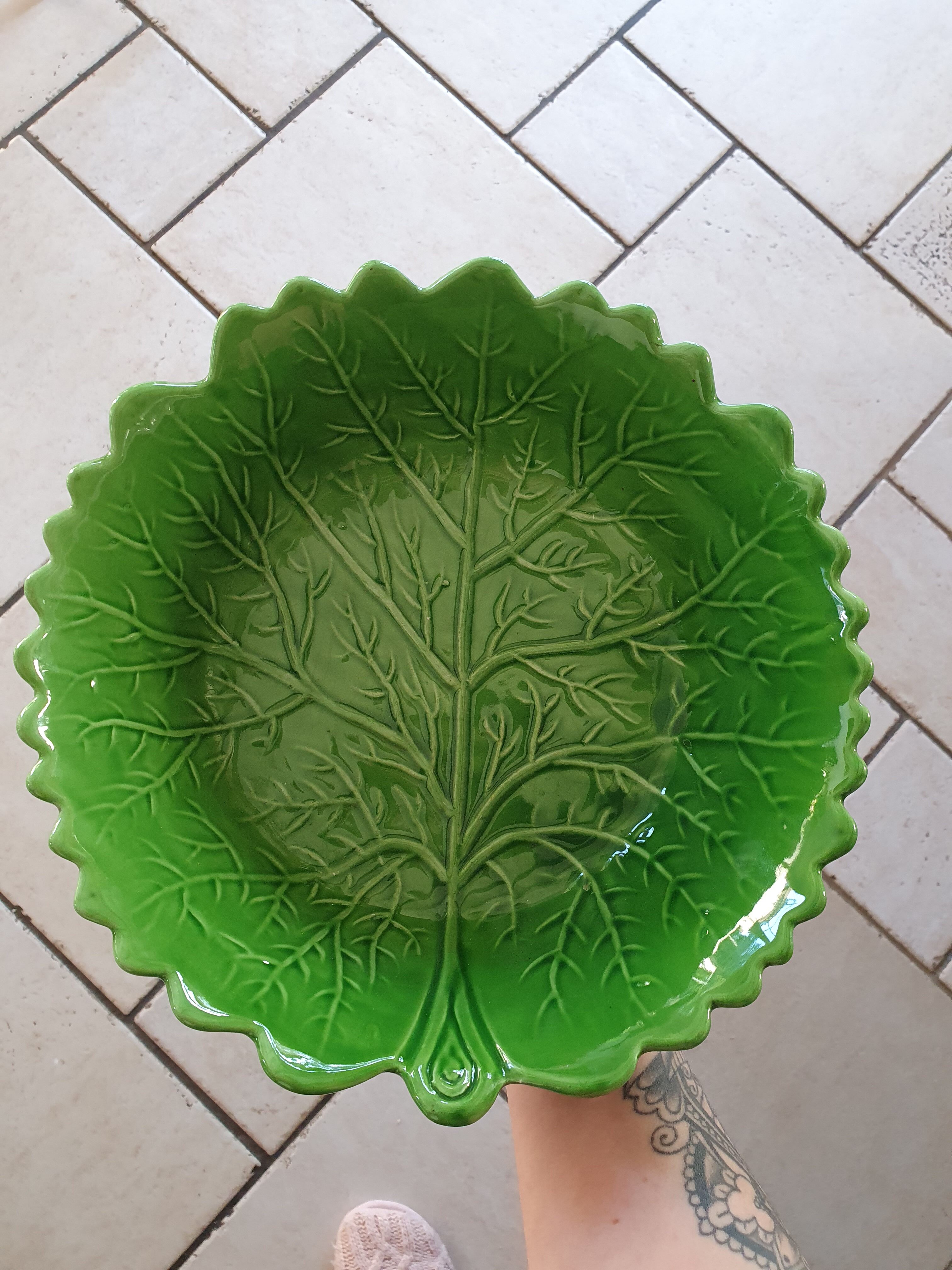 Salad bowl cabbage slurry