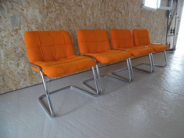 Armchairs by Yves Christin for Airborne