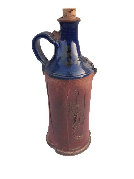 Clay bottle Cris Barbe