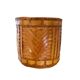 Panier tressé / cache pot vintage