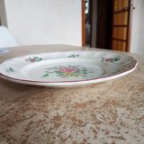 Luneville earthenware plate