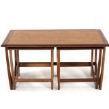 G-Plan coffee table with nesting tables - mid century modern