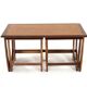 G-Plan coffee table with nesting tables - mid century modern