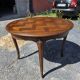 Extendable table in Louis XV style in oak (2 extensions)