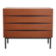 Commode unique dans le style d'Arne Vodder, années 1960.