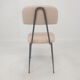 Set of 4 Italian Metal Dining Chairs, 1960's