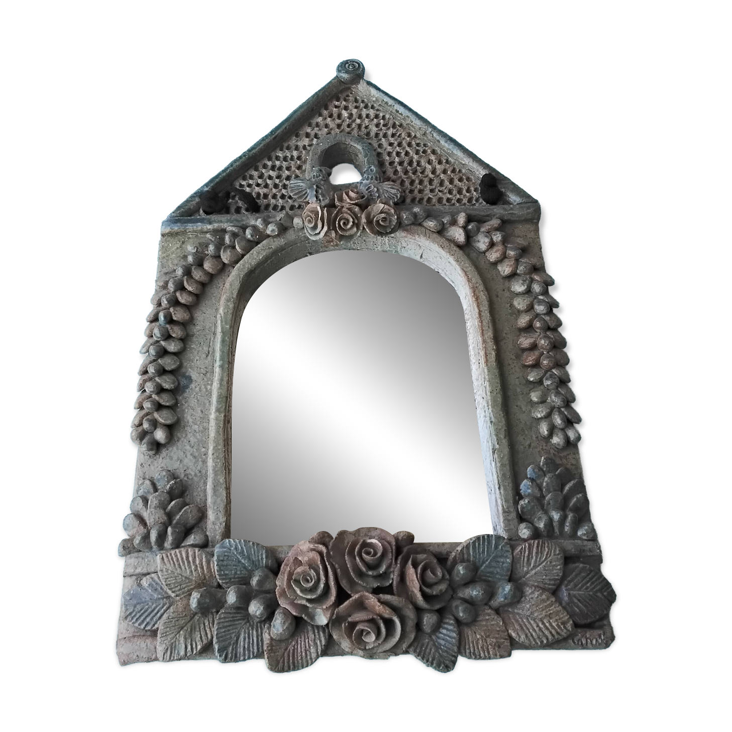 Catido stoneware mirror