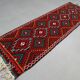 Turkish kilim runner 330x100 cm, vintage kelim rug, long and narrow 2512