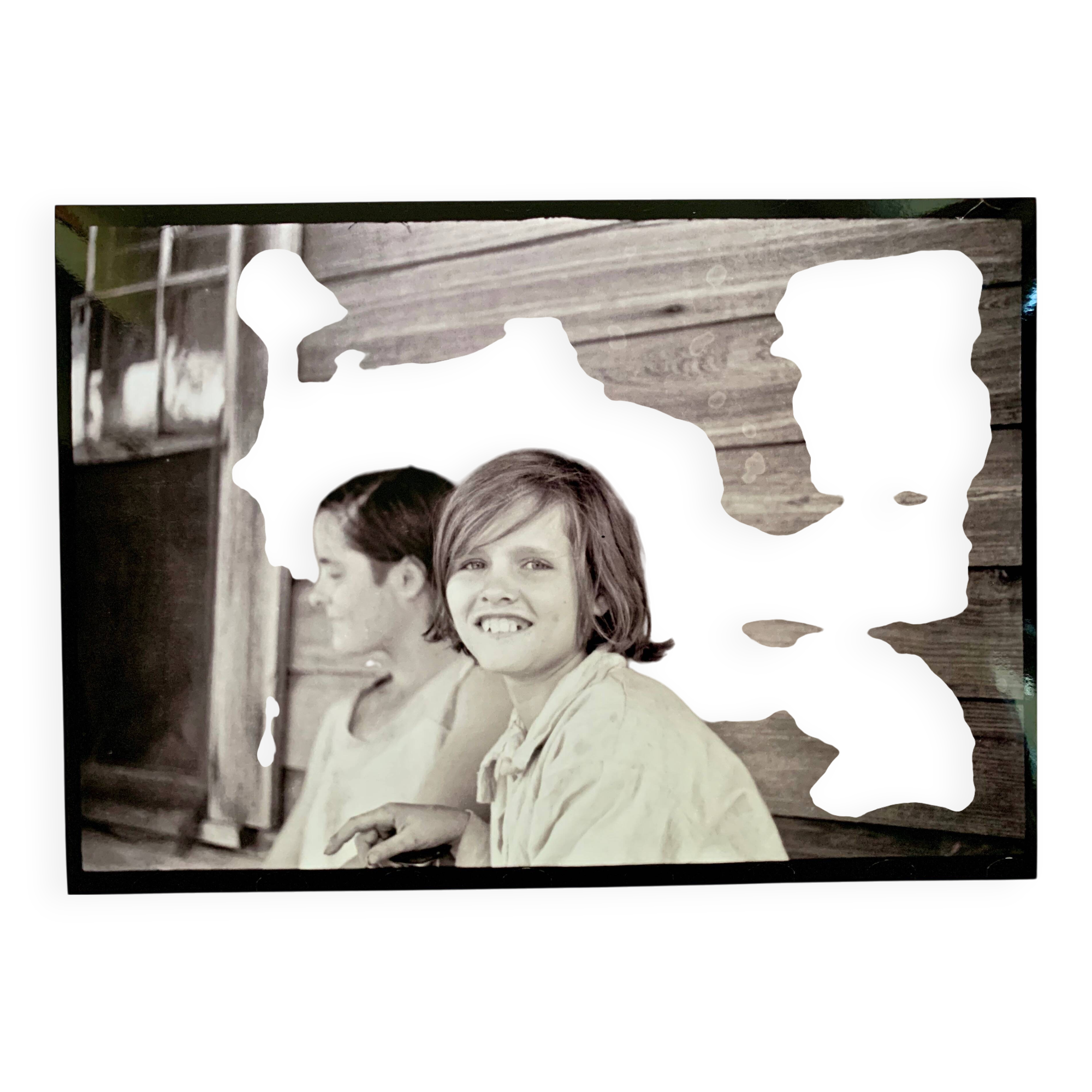 Fine Art Photograph - Elizabeth and Ida Ruth Tengle – Hale County, Alabama (1936)