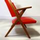 Fauteuil Italien vintage de style Scandinave.