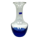 "Flirt" Glass Vase by R&B Ritzenhoff Breker – Cobalt Crackle Glass – 1990s