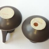 Set of 2 Small Modernist Ceramic Jugs from the 70s