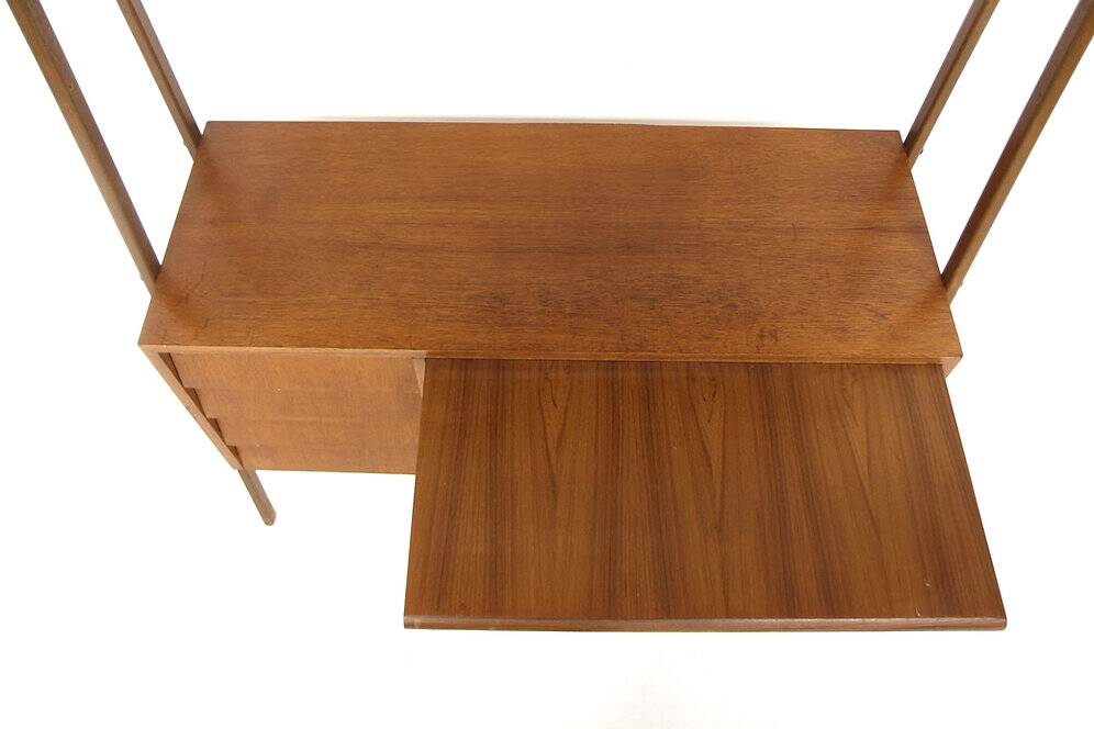 Secrétaire scandinave en teck, Suède, 1960
