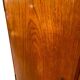 Armoire d'angle/placard vintage en bois courbé