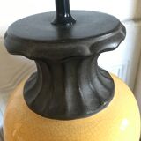Vintage cracked ceramic lamp
