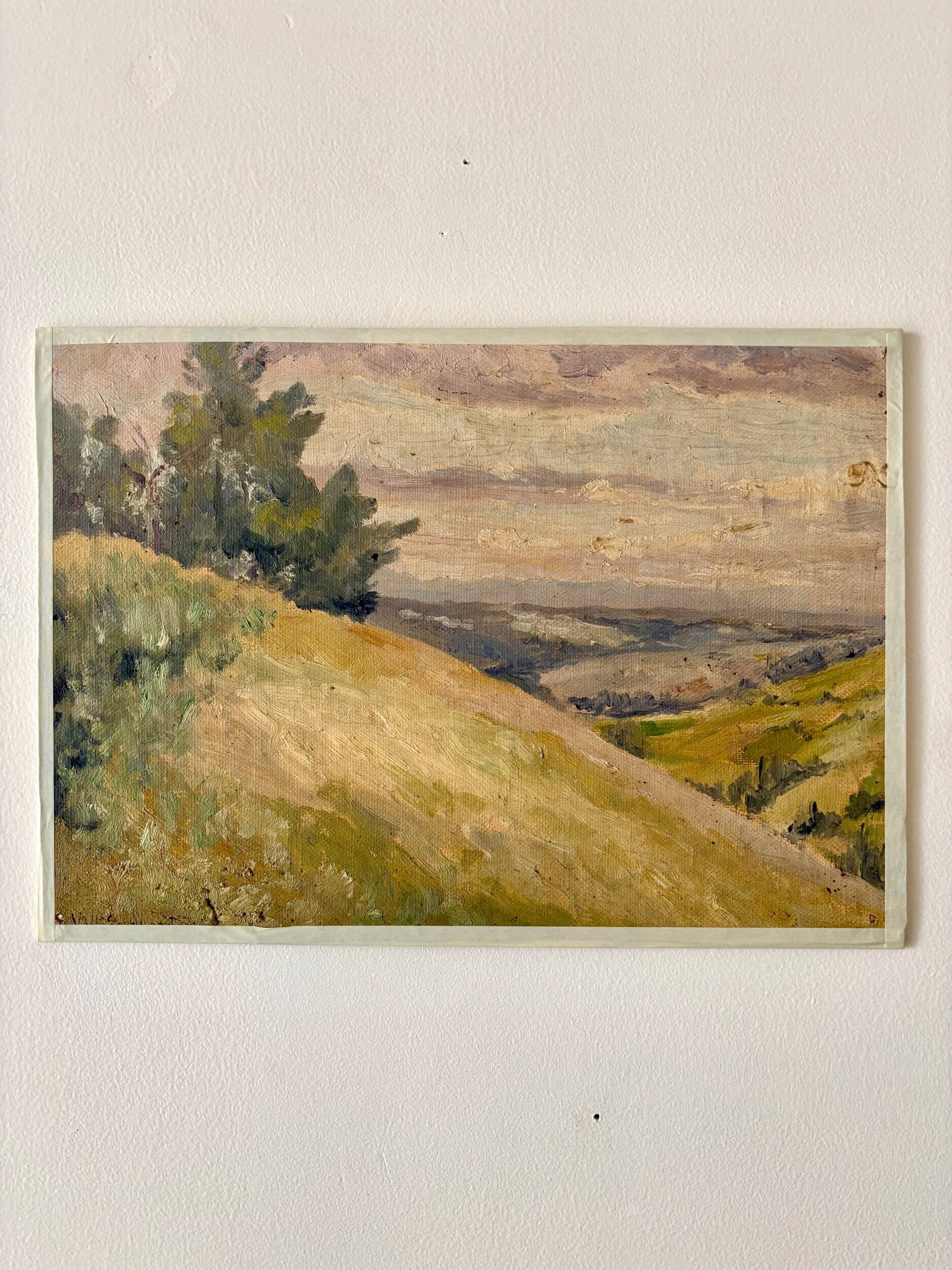 Oil painting on canvas "Mountains" No. 61