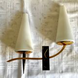 Opline & brass wall lamp