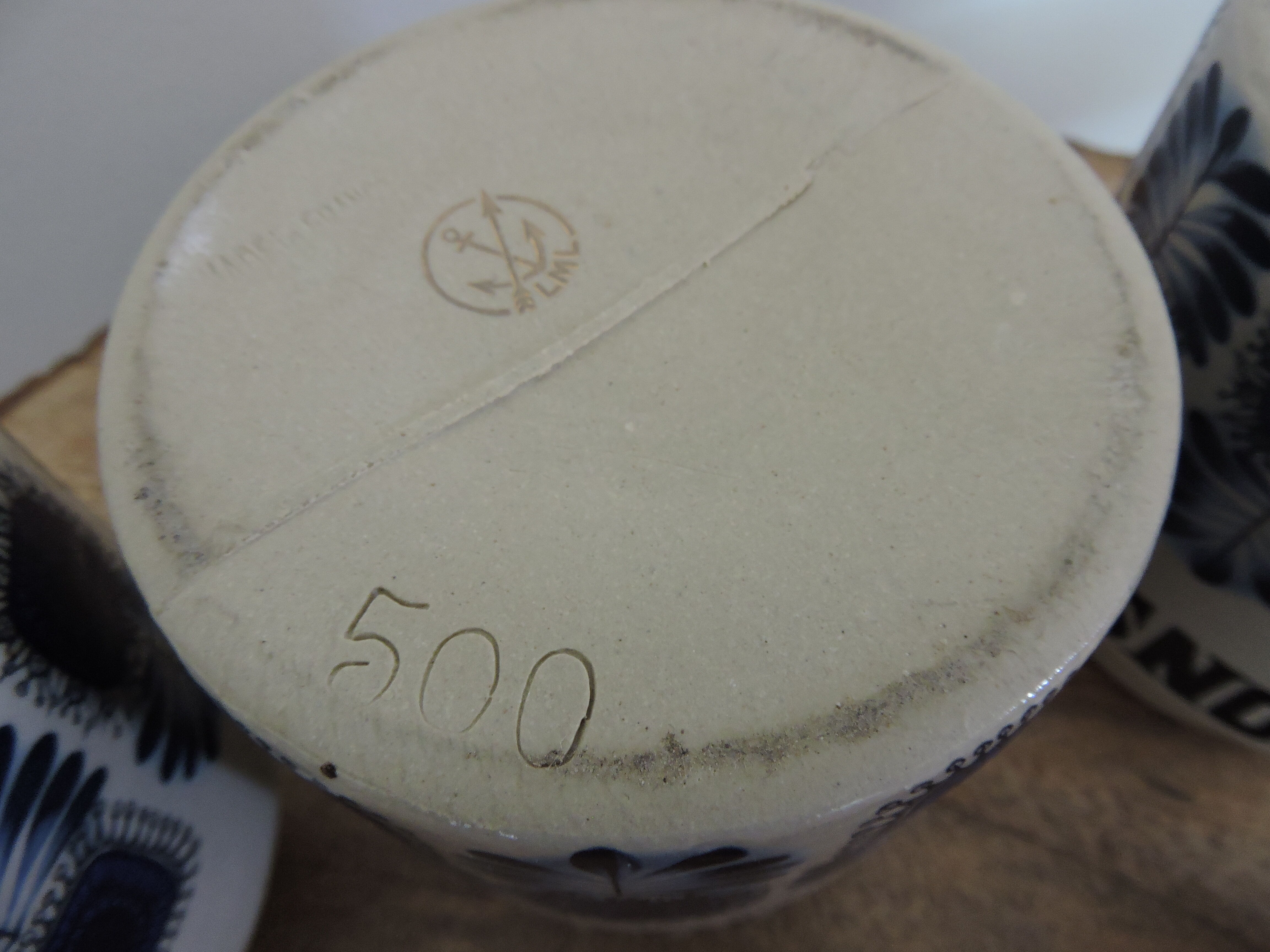 Vintage pot of sandstone kitchen